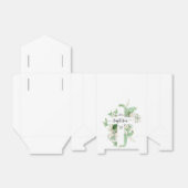 Baptism Christening Cross Greenery Gender Neutral Bedankdoosjes (Uitgevouwen)