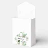 Baptism Christening Cross Greenery Gender Neutral Bedankdoosjes (Geopend)