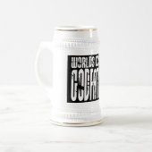 Baptism Christening Gifts Worlds Coolest Godfather Bierpul (Voorkant links)