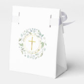 Baptism Christening Laurel Garland Favor Box Bedankdoosjes (Achterkant)