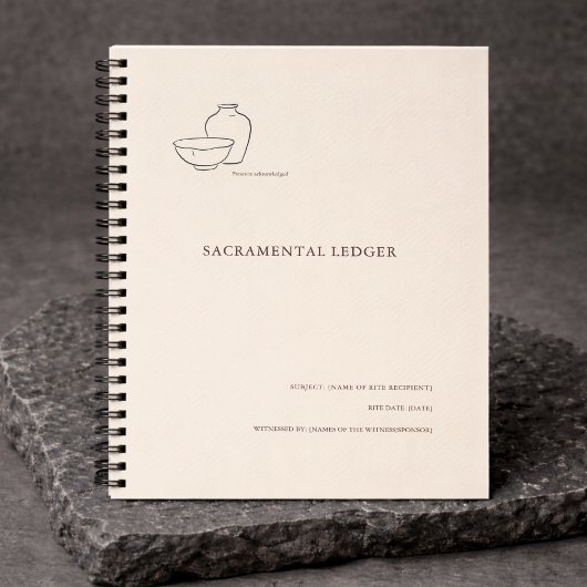 Baptism/Confirmation Rite GodParent Keepsake Notitieboek