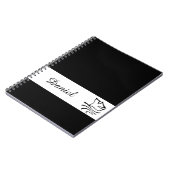 Baptism Dove Notitieboek-Aangepaste naam Notitieboek (Linkerzijde)