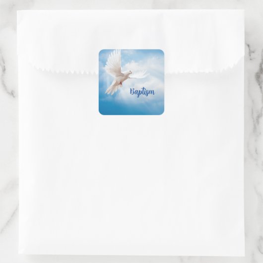 Baptism Dove Sticker (Tas)