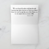 Baptism for Adult  Kaart (Binnen)