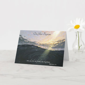 Baptism for Adult  Kaart