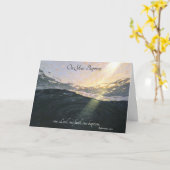 Baptism for Adult  Kaart (Gele Bloem)