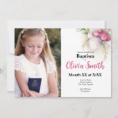 Baptism Invitation Kaart (Voorkant)