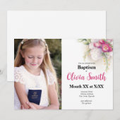 Baptism Invitation Kaart (Voorkant / Achterkant)