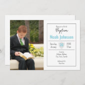 Baptism Invitation Kaart (Voorkant / Achterkant)