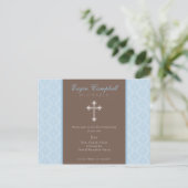 BAPTISM INVITE: oh zo mooi 2 Uitnodiging Briefkaart (Staand voorkant)