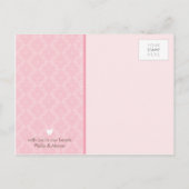 BAPTISM INVITE: oh zo mooi 5 Uitnodiging Briefkaart (Achterkant)