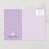 BAPTISM INVITE: oh zo mooi 7 Uitnodiging Briefkaart (Achterkant)