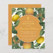 Baptism Lemons Sinaasappels Budget Botanische Uitn (Voorkant / Achterkant)