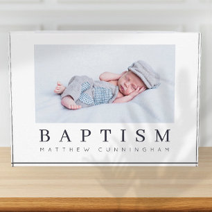 Baptism Modern minimalistische aangepaste foto