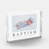 Baptism Modern minimalistische aangepaste foto (Links)
