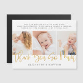 Baptism Moderne Eenvoudige grafische foto Hartelij (Voorkant / Achterkant)