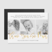 Baptism Moderne Eenvoudige grafische foto Hartelij (Voorkant / Achterkant)