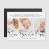 Baptism Moderne Eenvoudige grafische foto Hartelij (Voorkant / Achterkant)