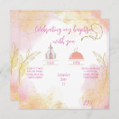 Baptism of Communion uitnodiging (Voorkant / Achterkant)