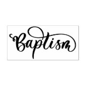 Baptism Rubber Stamp Rubberstempel (Afrduk)