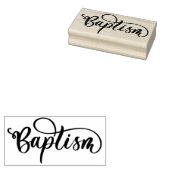Baptism Rubber Stamp Rubberstempel (Gestempeld)