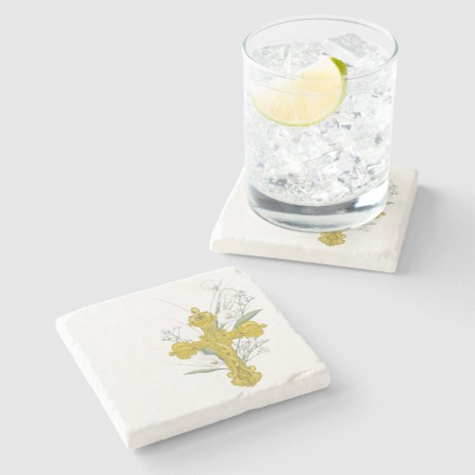 Baptism Stenen Onderzetter (Zijkant)