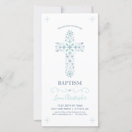 Baptism Uitnodiging - Aangepast uitnodigen voor jo