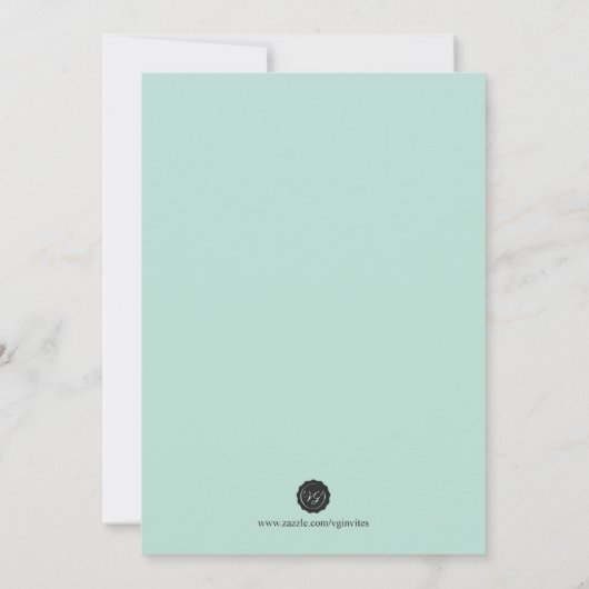 BAPTISM Uitnodiging Genderneutraal - Twinden (Achterkant)