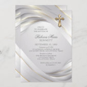 Baptism-uitnodiging Kaart (Voorkant / Achterkant)