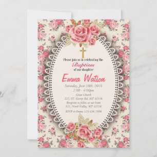 Baptism-uitnodiging Kaart