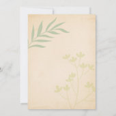 Baptism-uitnodiging Kaart (Achterkant)