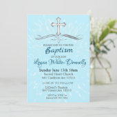 Baptism-uitnodiging Kaart (Staand voorkant)