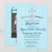 Baptism-uitnodiging Kaart (Voorkant / Achterkant)