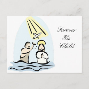 Baptism-uitnodiging Uitnodiging Briefkaart