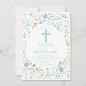 Baptism Uitnodiging voor Jongen en/of Meisje met k (Voorkant)