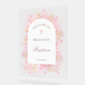 Baptism welcome acryl bord (Hoek)