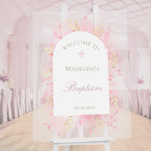 Baptism welcome acryl bord