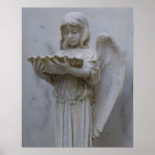 Baptismal Angel (side uitzicht) 16x20 Poster (Voorkant)