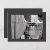 Baptismal Kaart (Voorkant / Achterkant)