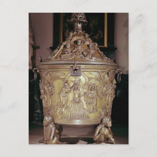 Baptismal lettertype tonen briefkaart (Voorkant)