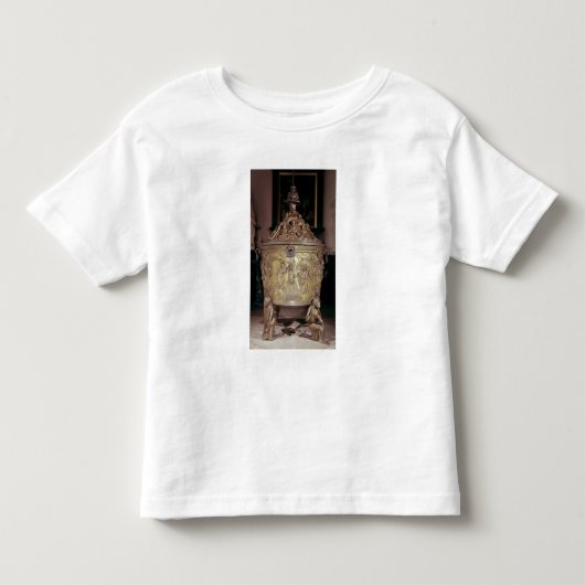 Baptismal lettertype tonen kinder shirts (Voorkant)