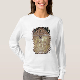 Baptismal lettertype tonen t-shirt