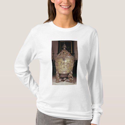 Baptismal lettertype tonen t-shirt (Voorkant)