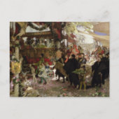 Baptismal Processie van Prins Juan in Sevilla Briefkaart (Voorkant)