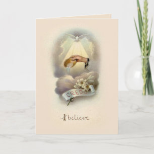 Baptismale zegen met Heilige Geest Kaart