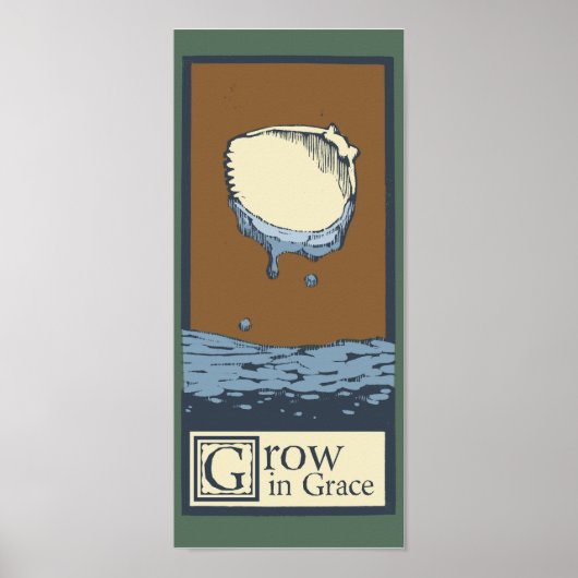 Baptismbanner Poster (Voorkant)