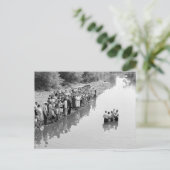 Baptisme, 1940 briefkaart (Staand voorkant)