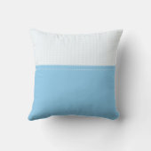 Baptisme, aangepaste naam, blauw kind van God Kussen (Achterkant)