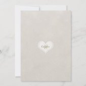 Baptisme | Angel Monogram Kaart (Achterkant)