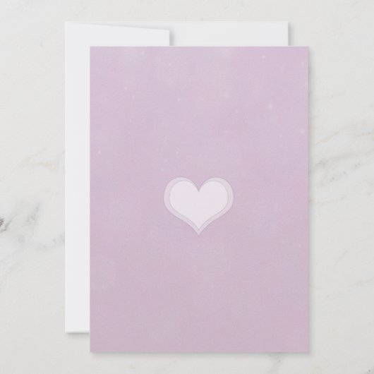 Baptisme | Angel Monogram Kaart (Achterkant)